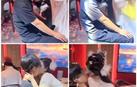 太龌龊了!杭州一酒馆让女舞者叼着棒棒糖口喂顾客,冲上4.9高分